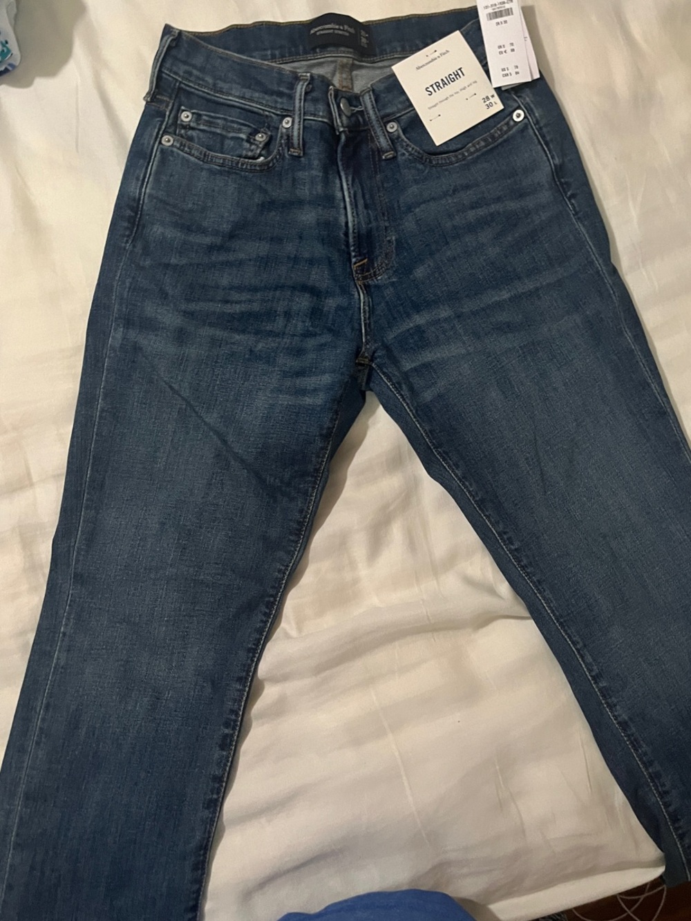 Straight Fit boys Jeans in Dark Blue